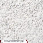 Kafka Polar White Marble Pathway shown dry