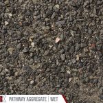 Kafka Starlight Black Granite Pathway shown wet