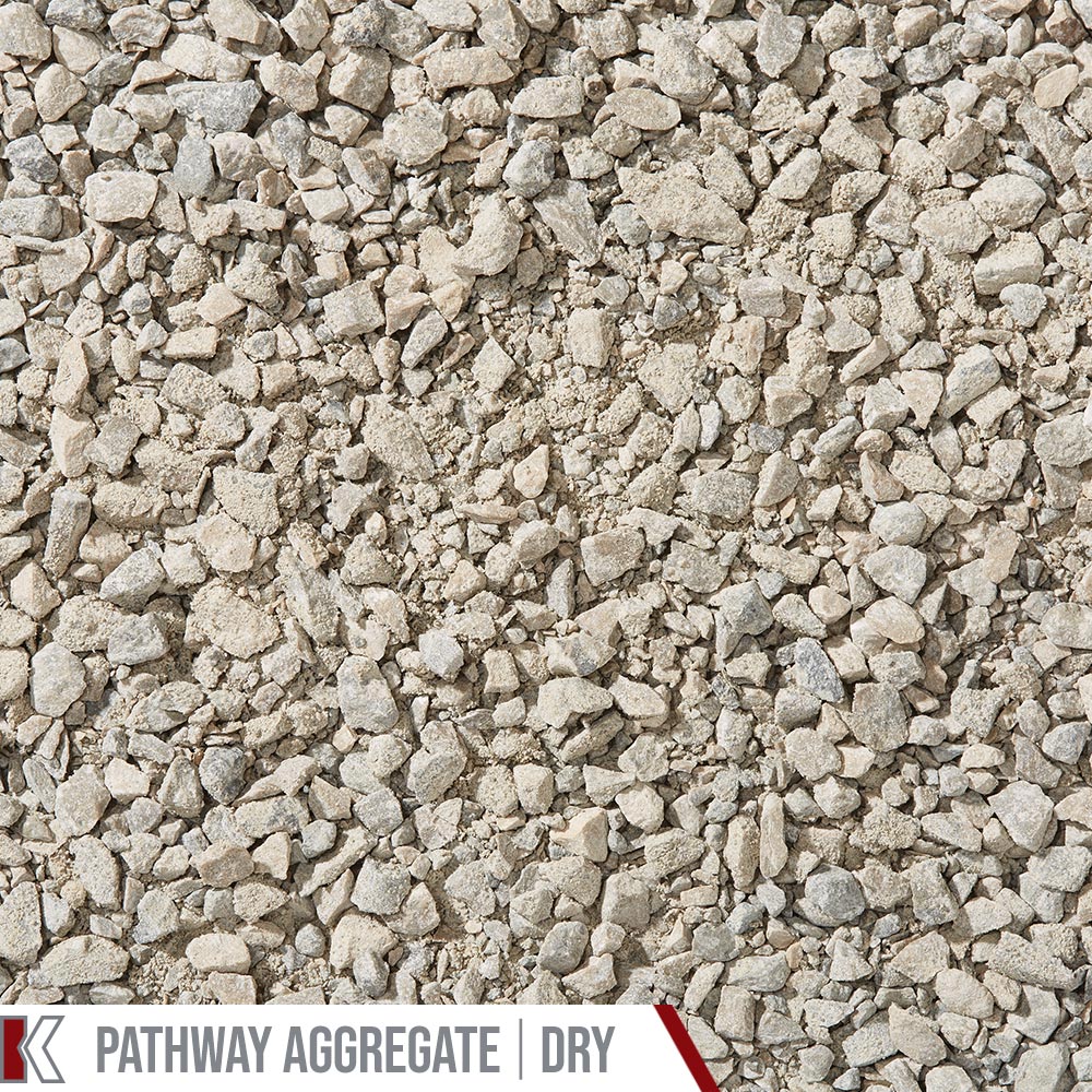 Kafka Turquoise Marble Pathway shown dry