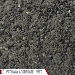 Kafka Twilight Black Granite Pathway shown wet