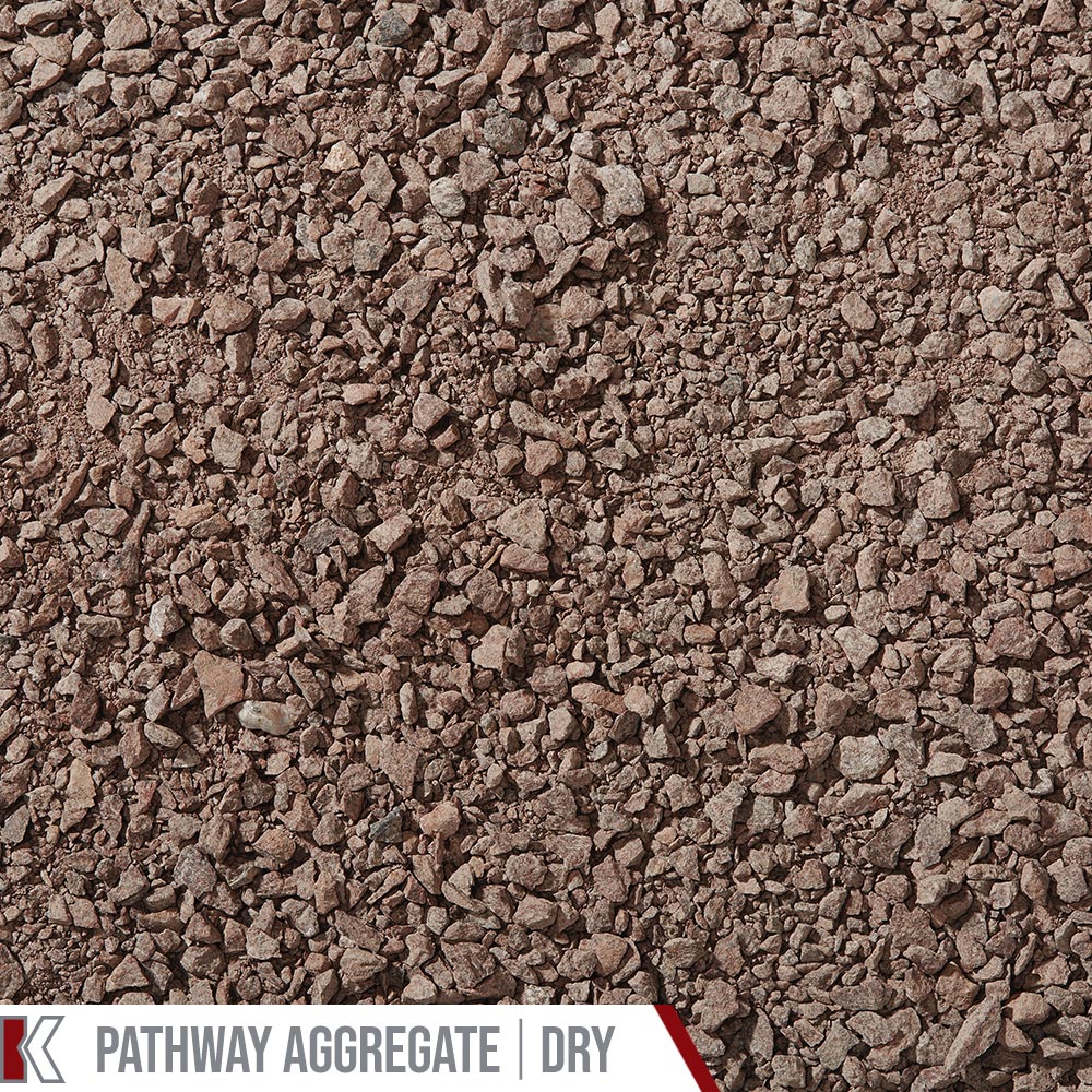 Kafka Wineberry Granite Pathway shown dry