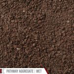 Kafka Wineberry Granite Pathway shown wet